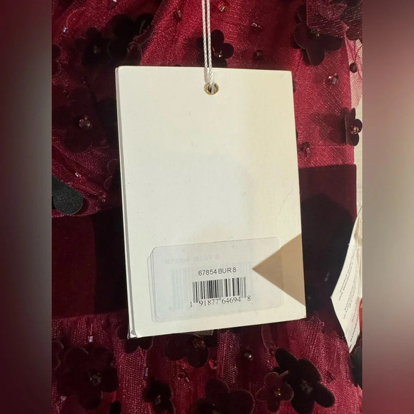 Mac Duggal A-line dress style 67864 NWT - Picture 6 of 13